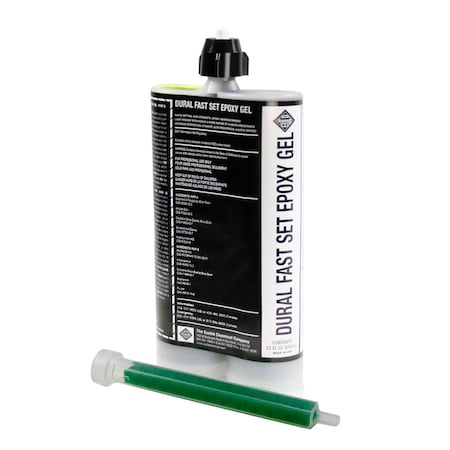 Euclid Chemical Euclid Dural Fast Set Rapid-Setting High Modulus Epoxy Bonding Adhesive 22oz TD5323122NC